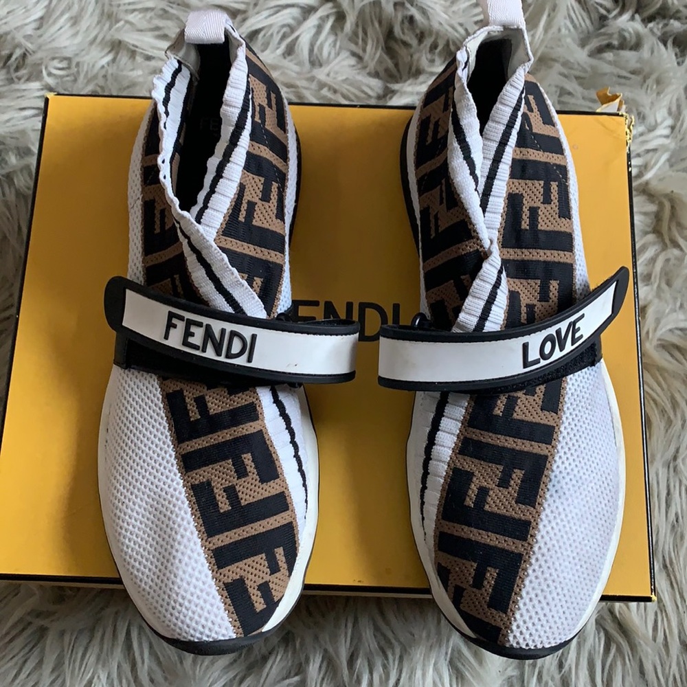 Fendi sneakers gently used